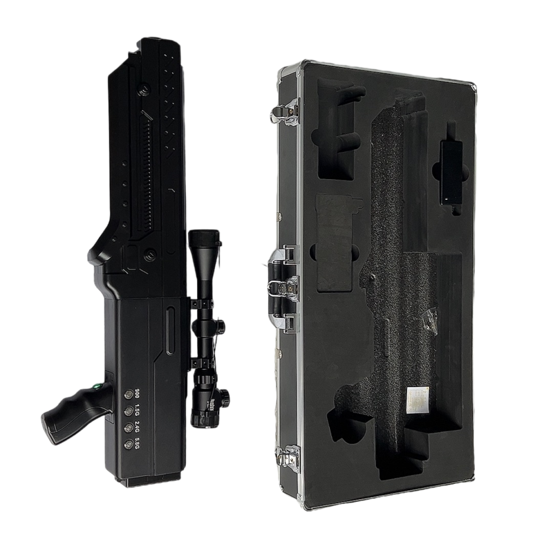  沙依巴克手持便携式枪型低空防御反制四通道A型